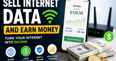 Sell Your Internet Data and Earn Money in 2026 Best Apps to Earn Passive Income