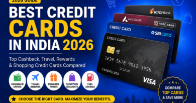 India's Best Credit Cards in 2026: Top Cashback, Travel, Rewards & Shopping Cards Compared